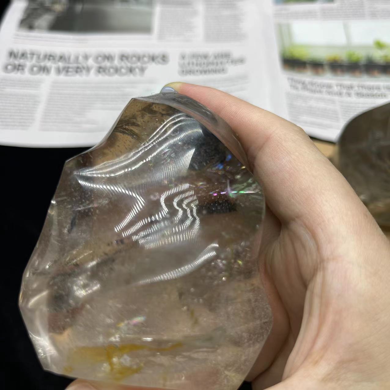 Smoky Quartz Flame