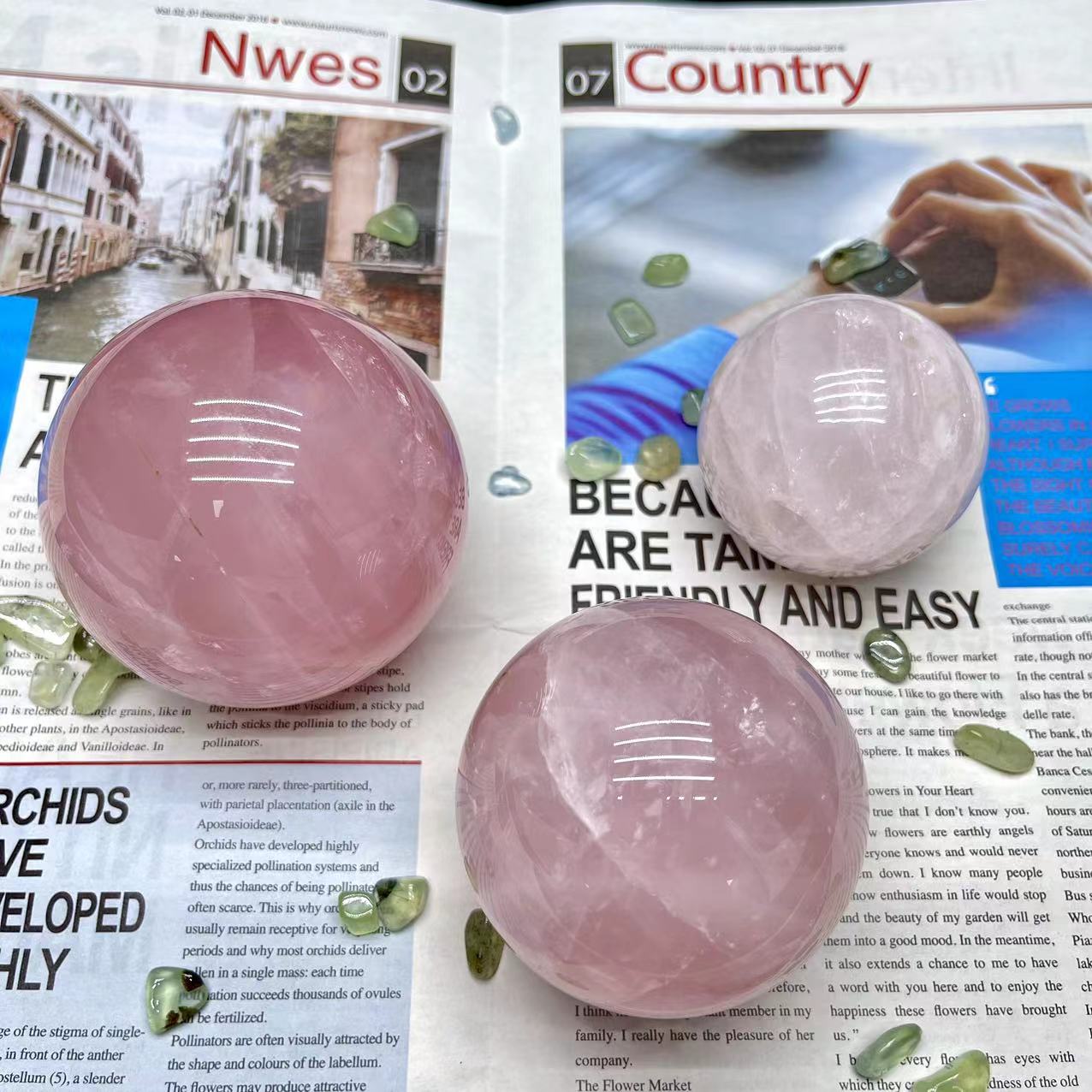 Rose Quartz Sphere