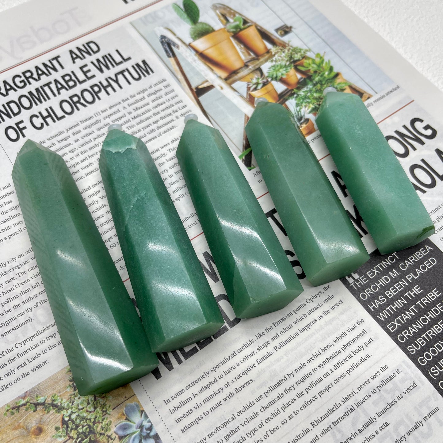 Green Aventurine Point