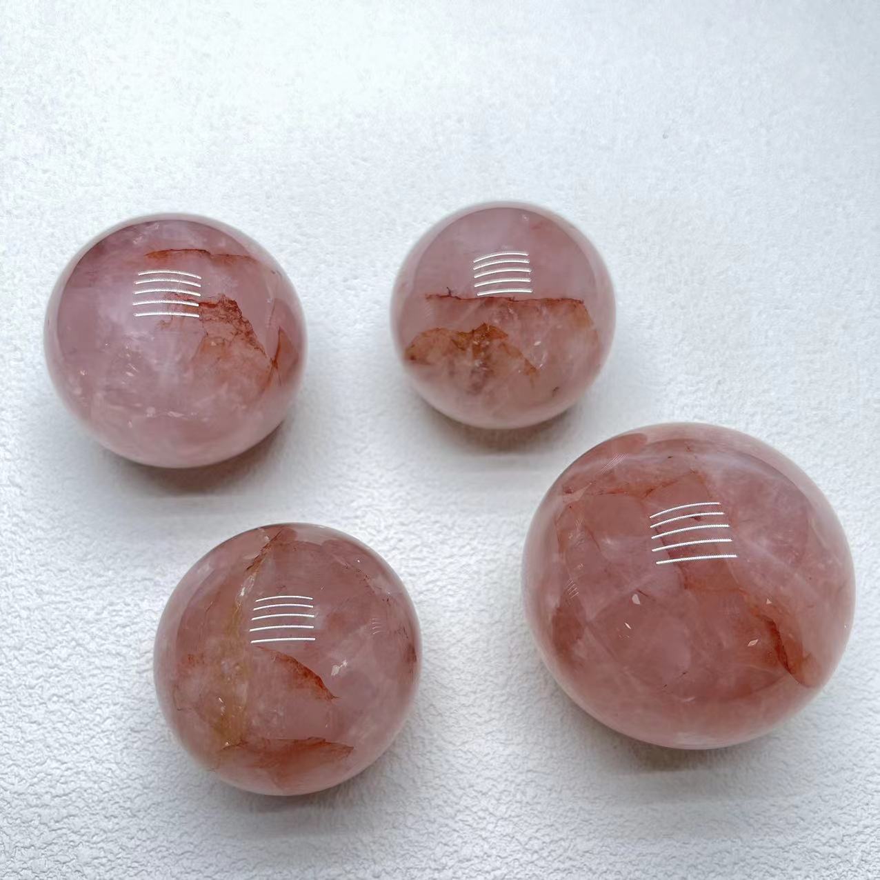 Fire Quartz Sphere