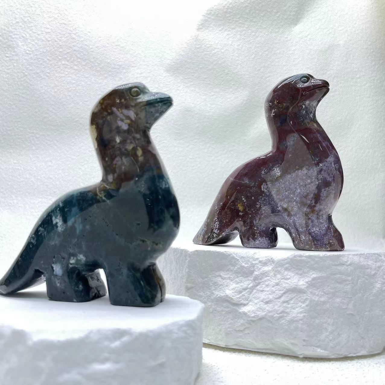 Ocean Jasper Dinosaur,Set of 1