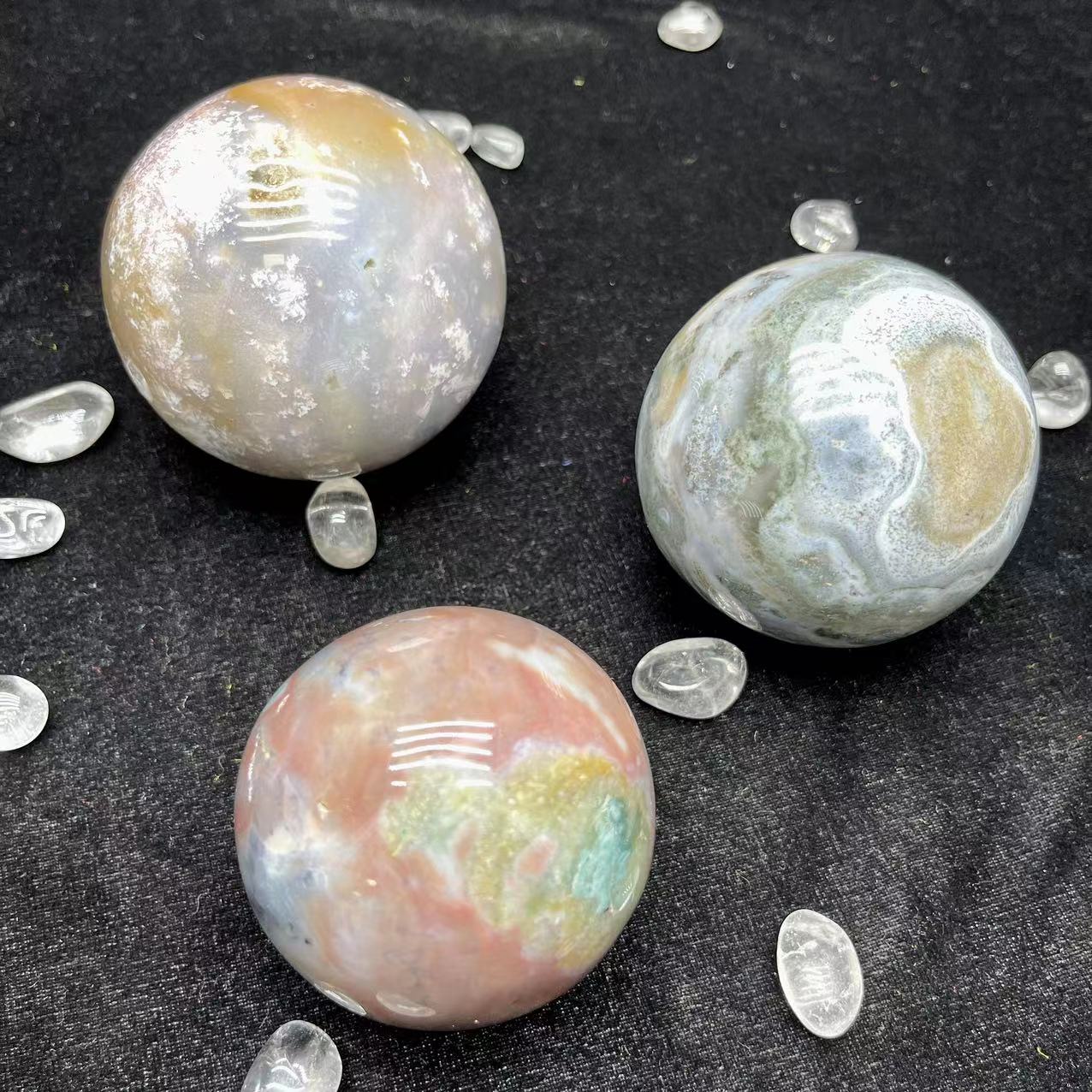 Ocean Jasper Sphere