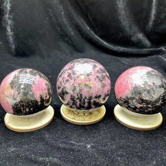 Rhodonite Sphere