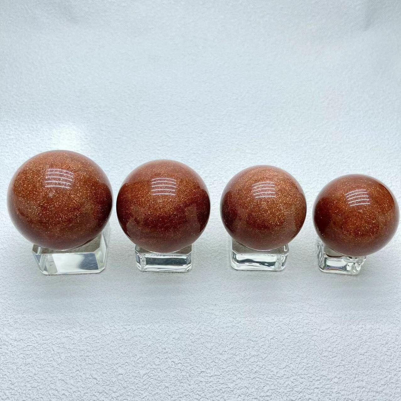 Golden Sandstone Sphere
