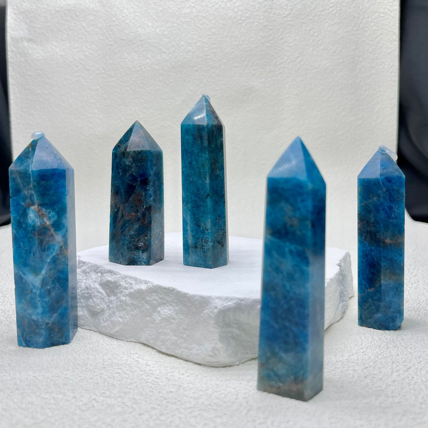 Blue Apatite Point