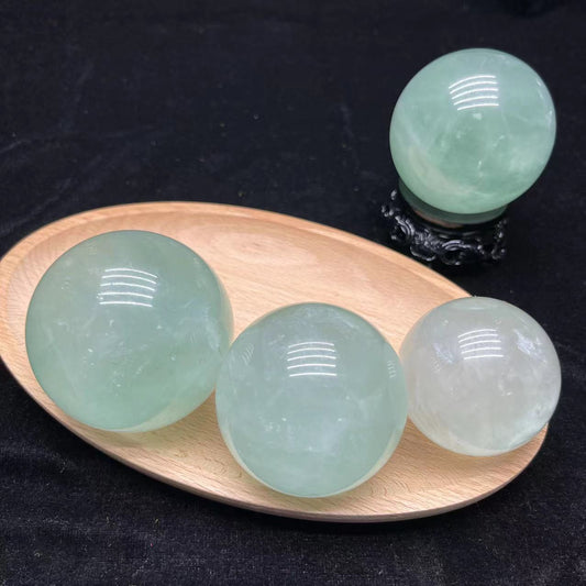 Green Fluorite Sphere