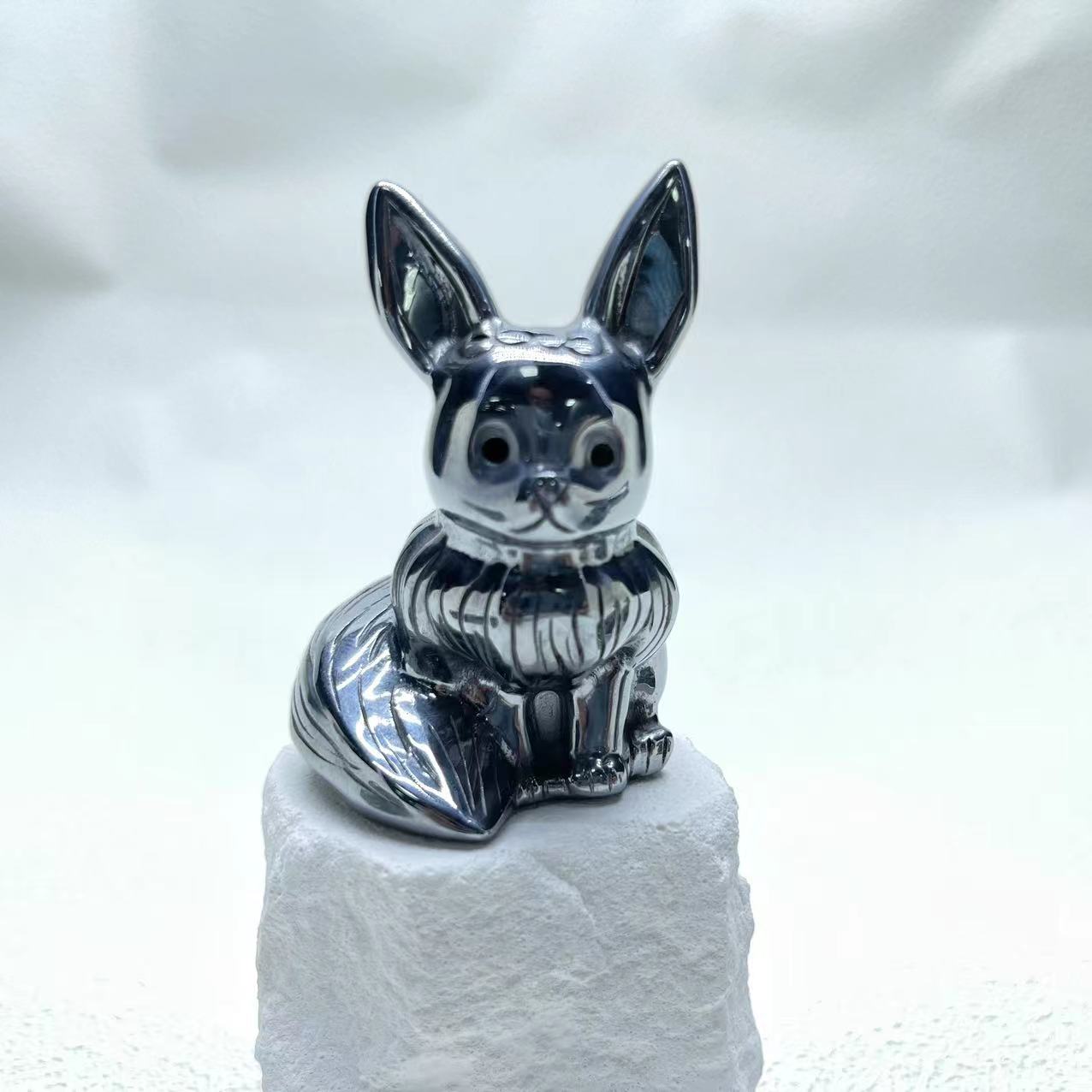 Titanium Pokemon Crystal Carvings