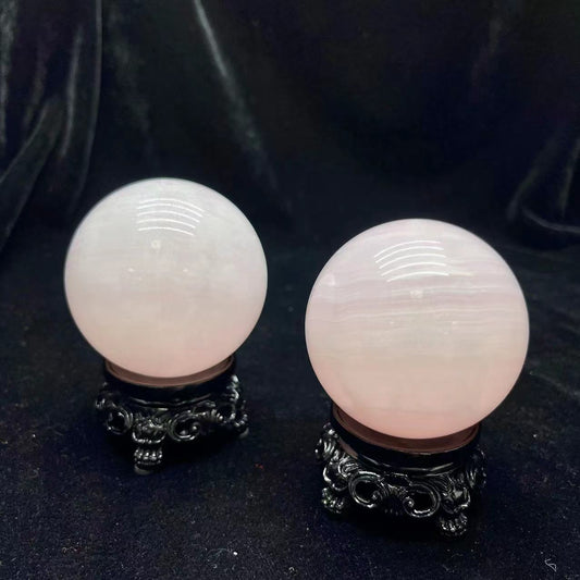Pink Calcite Sphere