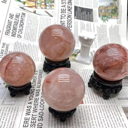 Fire Quartz Sphere
