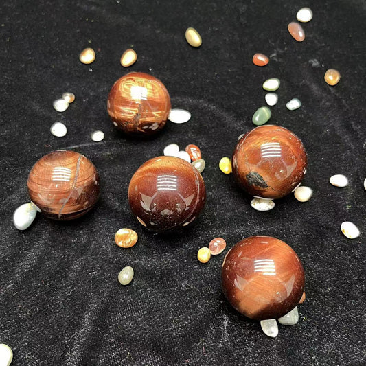 Red Tiger Eye Small Sphere