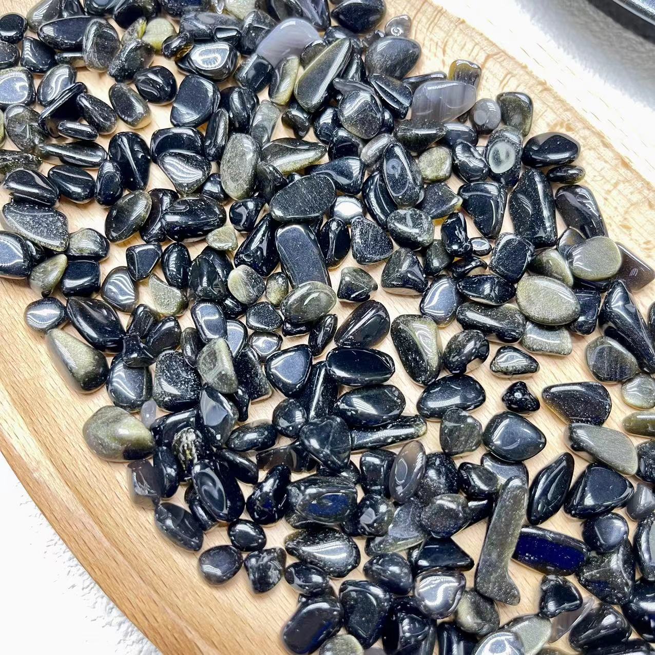 Golden Obsidian Chips