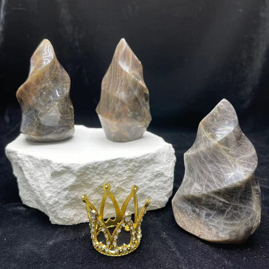 Gray Moonstone Flame