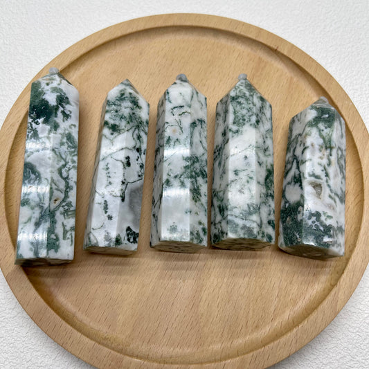 Moss agate Point