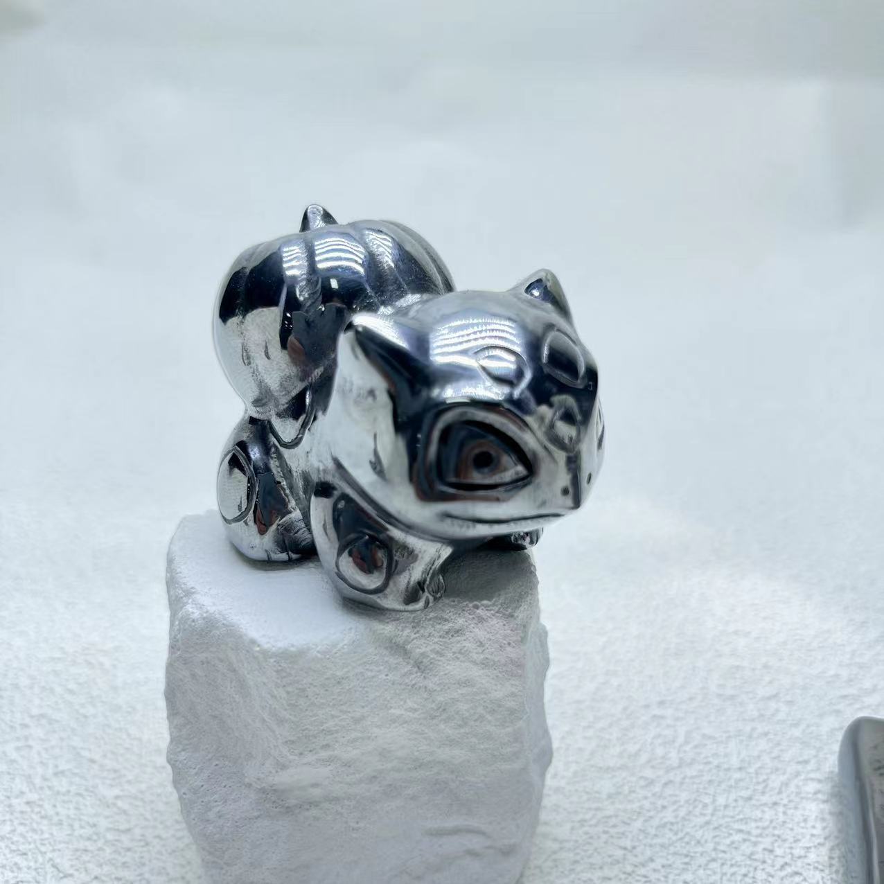 Titanium Pokemon Crystal Carvings