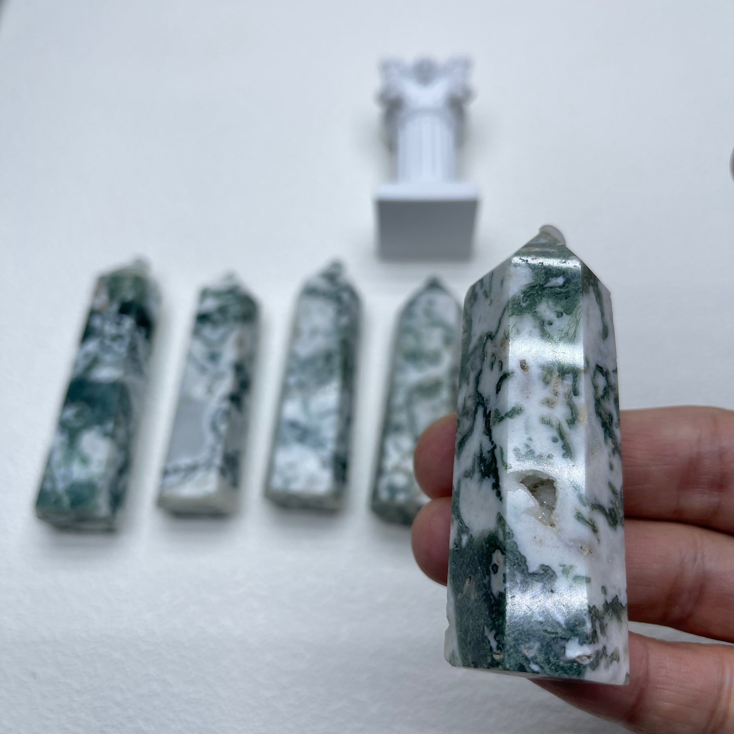 Moss agate Point