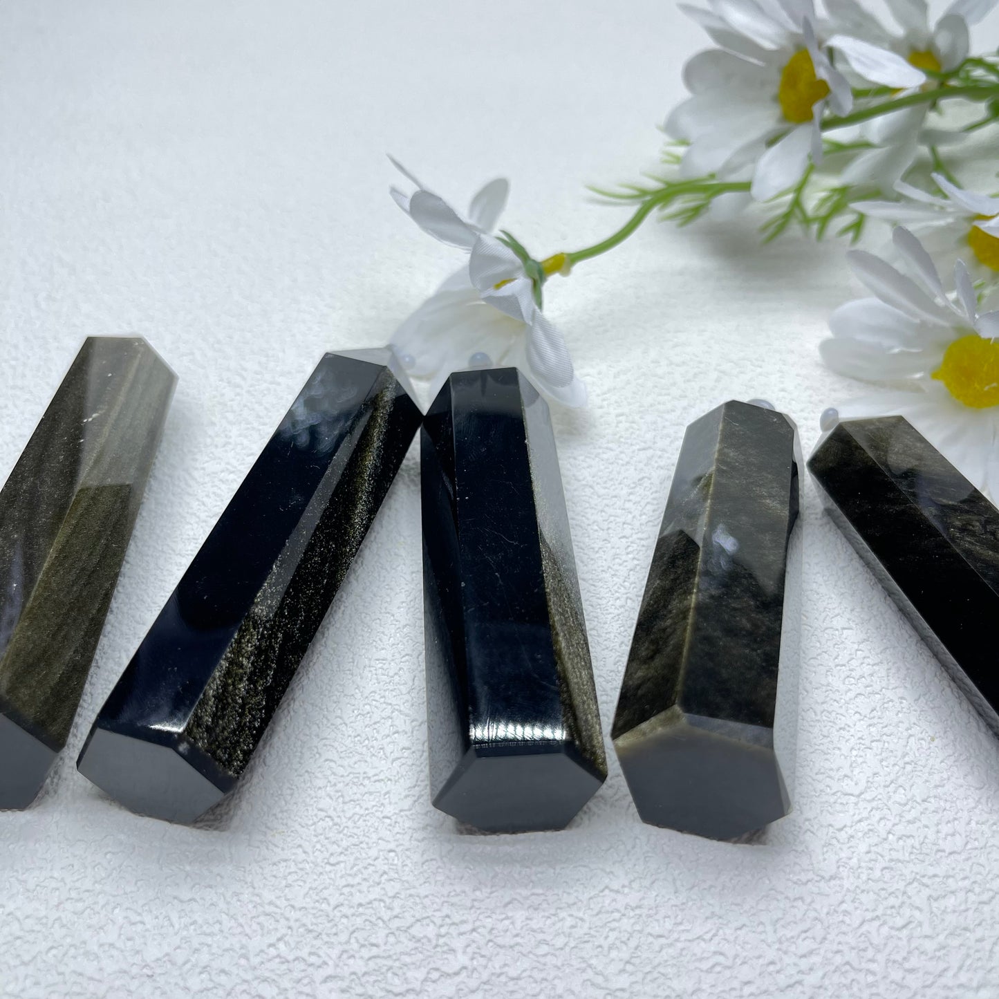 Golden Obsidian Point