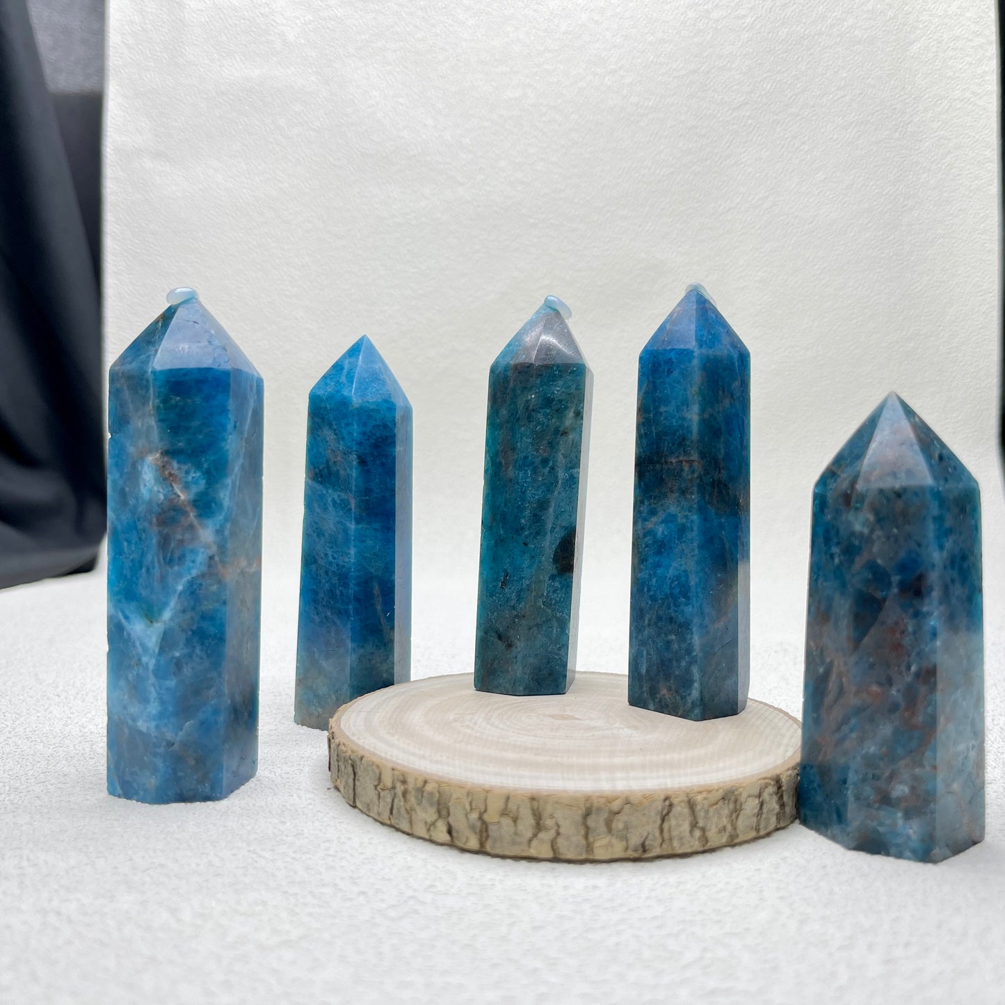 Blue Apatite Point