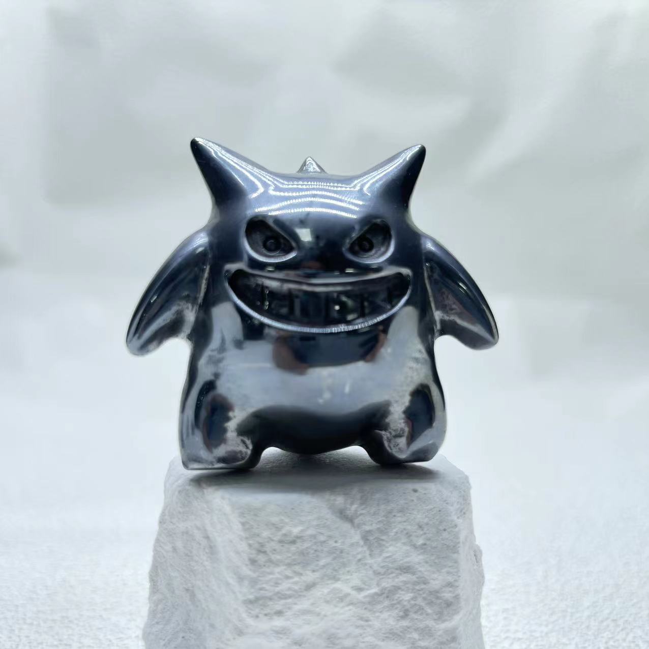 Titanium Pokemon Crystal Carvings