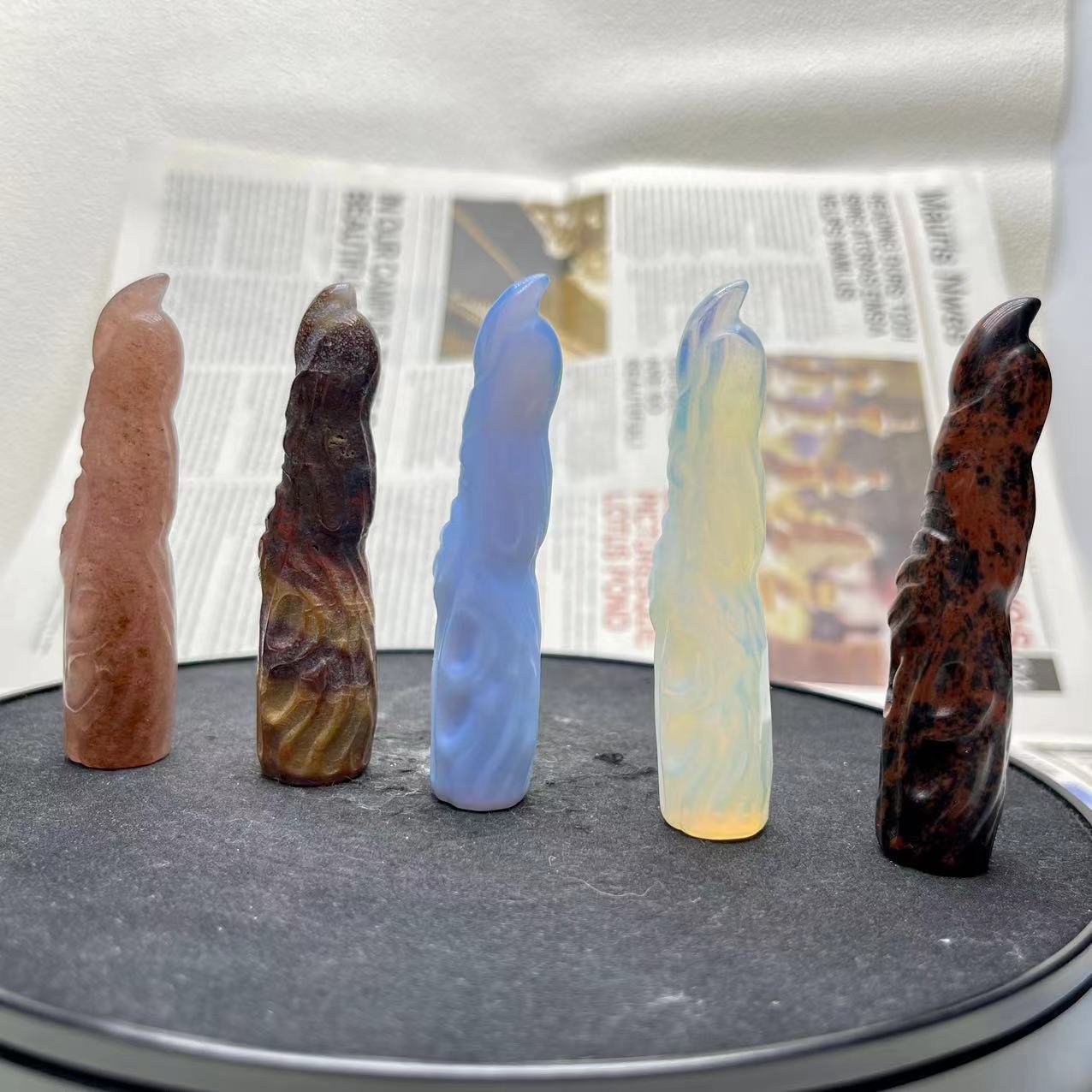 Finger Crystal Carving