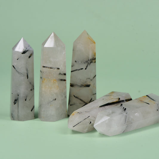 Black Tourmaline Point