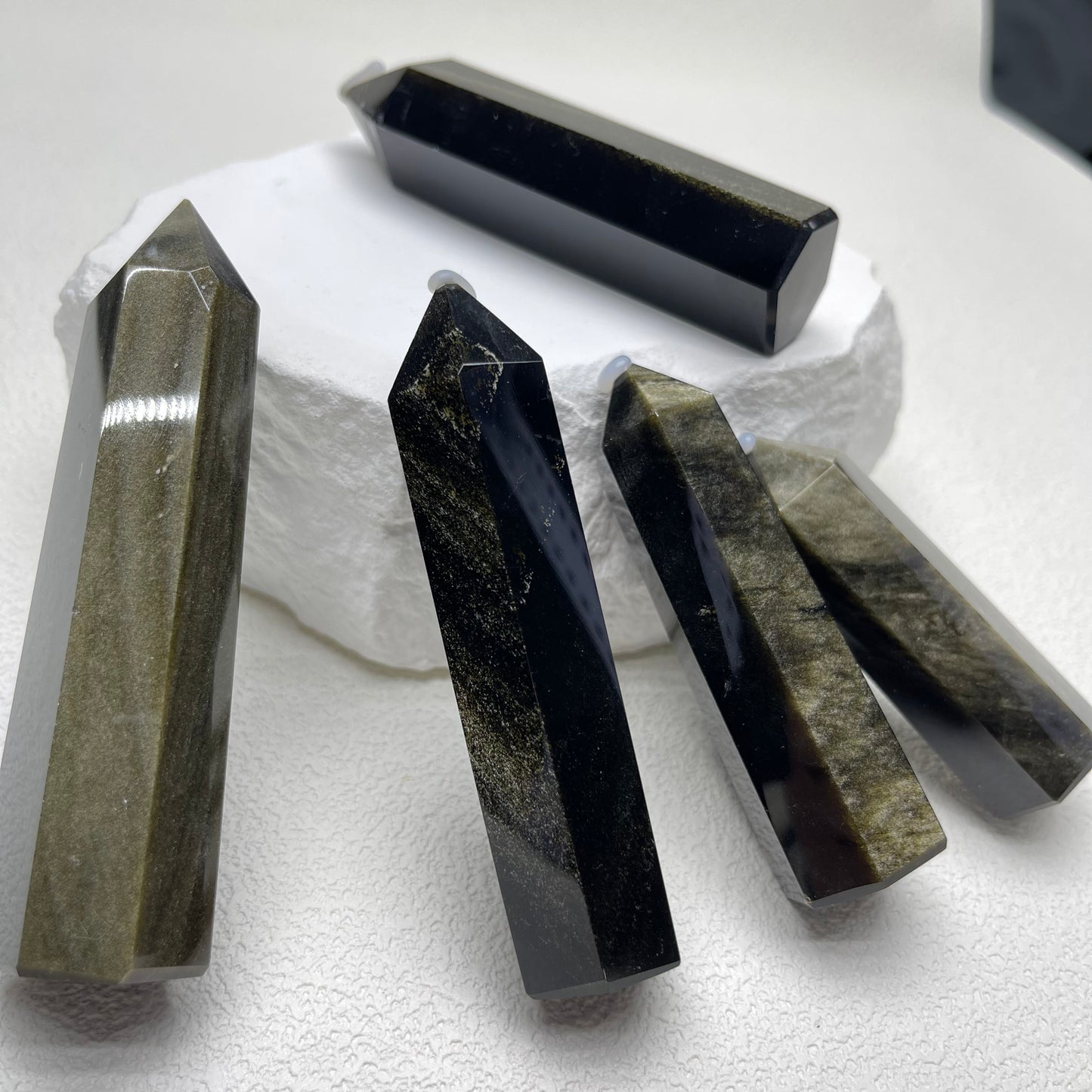 Golden Obsidian Point