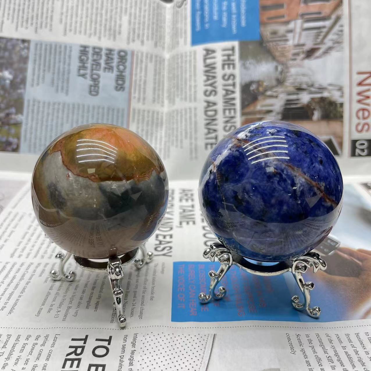 $32.9 You Can Get A Box of Tiger Eye Palms OR Mini Carvings OR Two Big Sphere