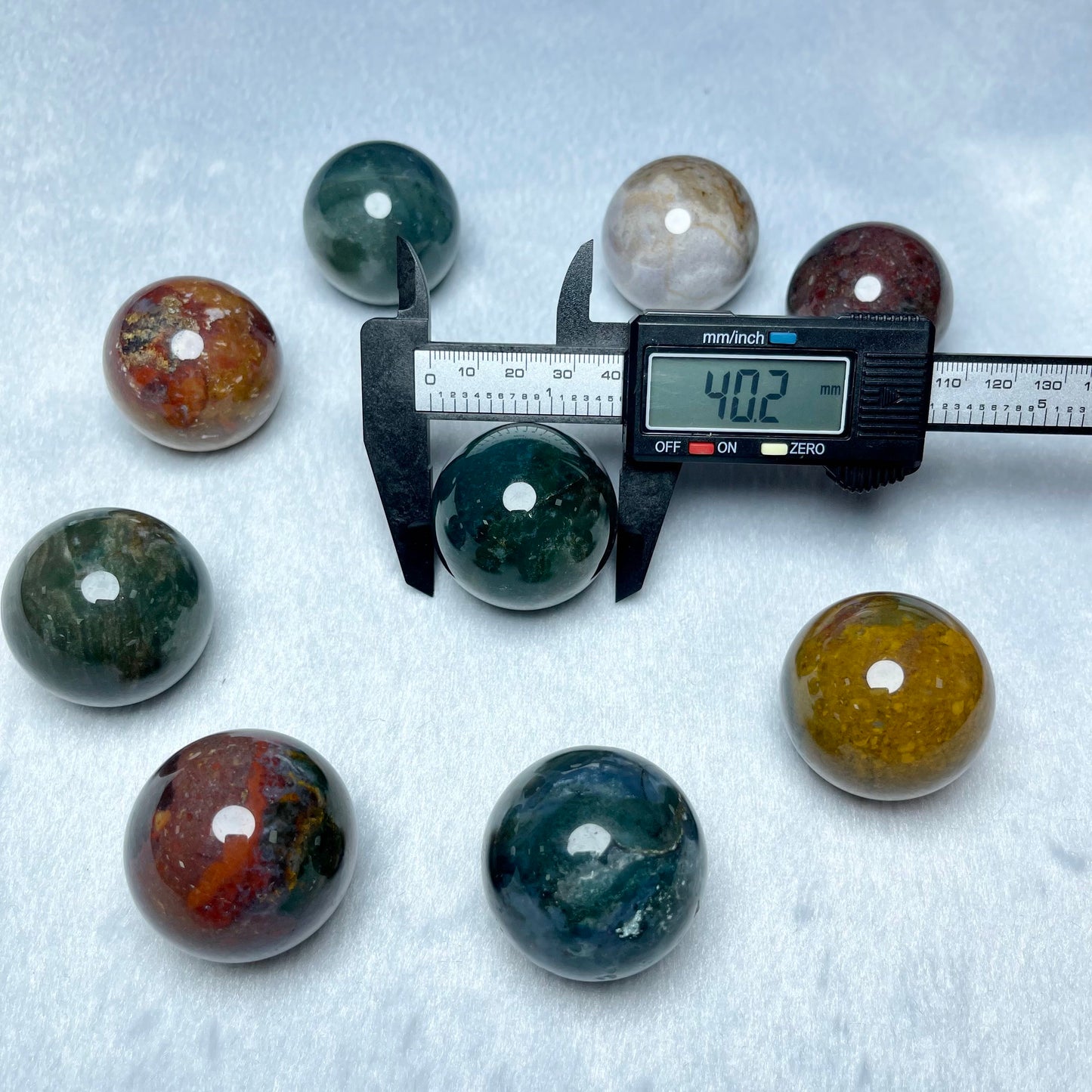 Ocean Jasper Sphere Healing Ball